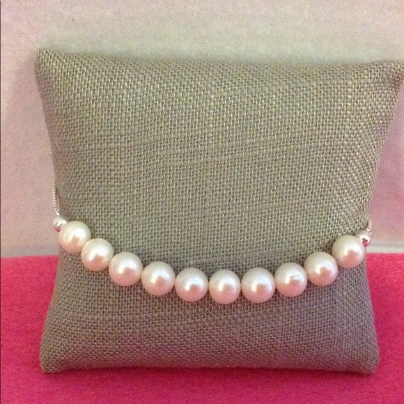 Jewelry - 925 FRESHWATER CULTURED PEARL ADJUSTABLE BRACELET